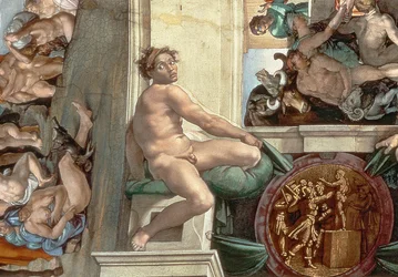 Sistine Chapel Ceiling (1508-12) (detail)